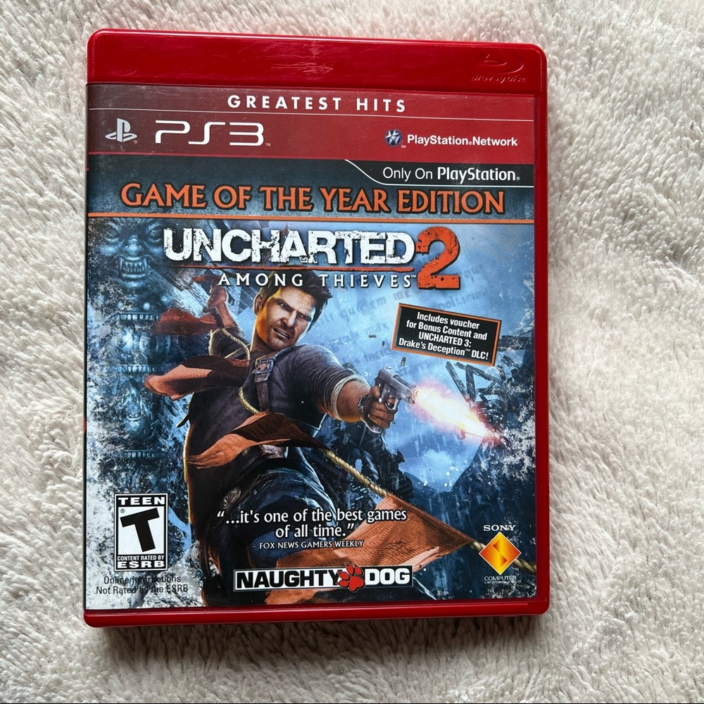 PLAYSTATION 3 Uncharted 2 Among Thieves Game of the Year Edition